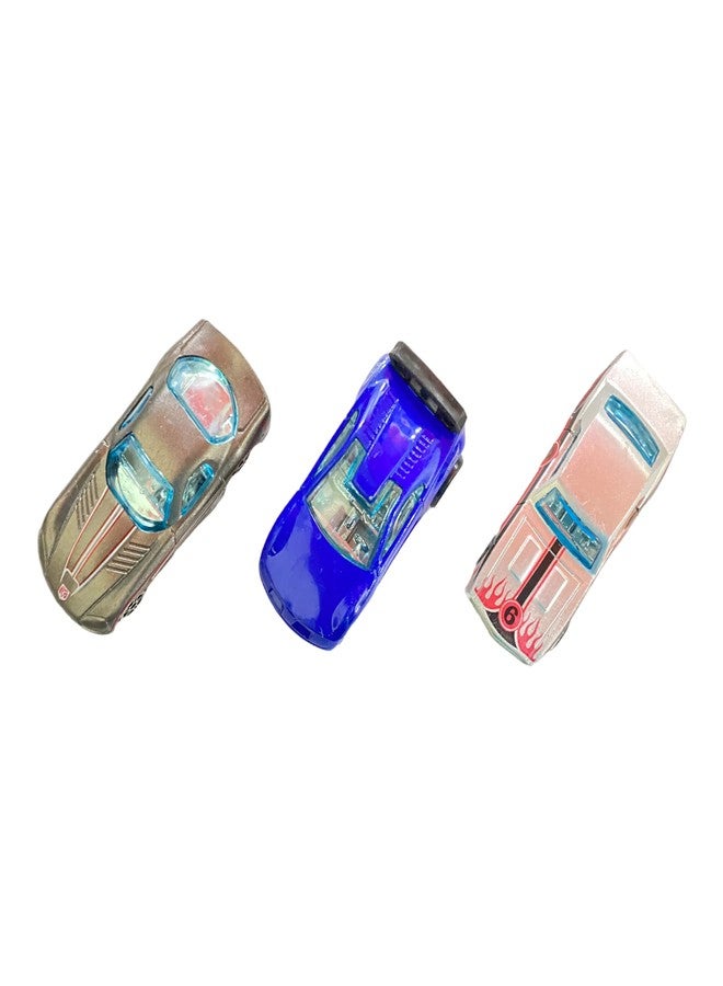 G.FIDEL Mini Cars for Kids-Assorted Die-Cast Metal Cars (Multi-Colors) Randon Design (3 pcs Set) - Image 3